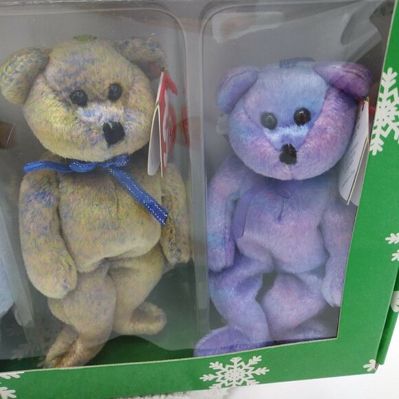 TY 2001 Jingle Beanies Collection - Clubby Ed. - Hang & Tush Tags Retired - Picture 4 of 7